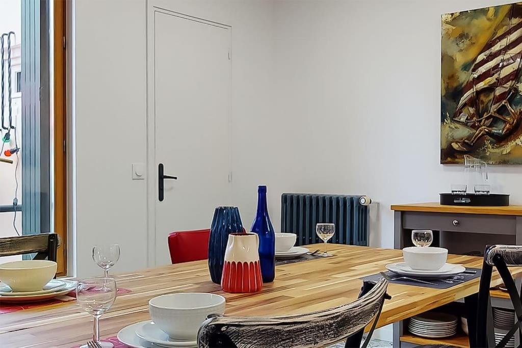 Maison De Ville Proche Gare-Terrasse-Wifi 阿尔福维尔 外观 照片